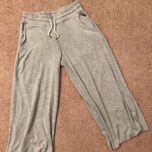 Betsey Johnson wide leg sweat pants